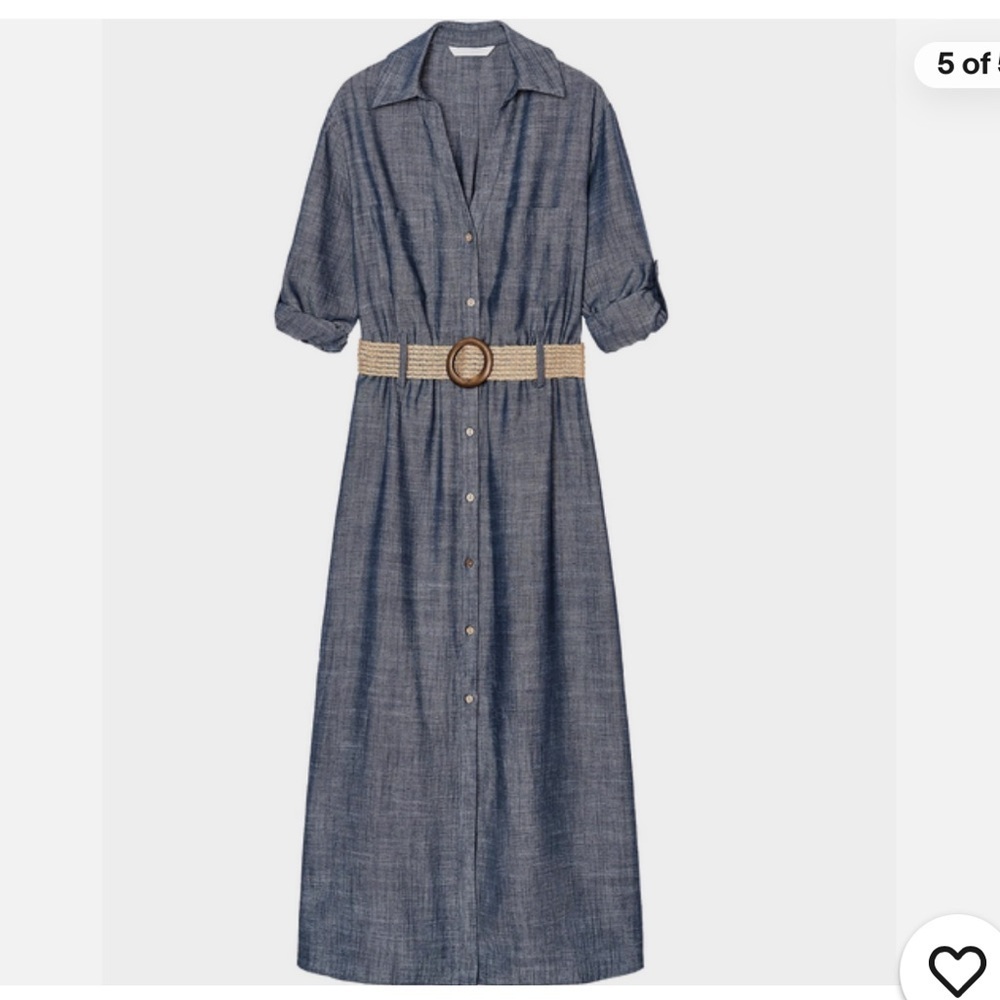 NEW ! ZARA BELTED
MIDI DRESS SIZE S 
🚨FIRM PRICE NO DISCOUNT ON THIS DRESS - Picture 12 of 13